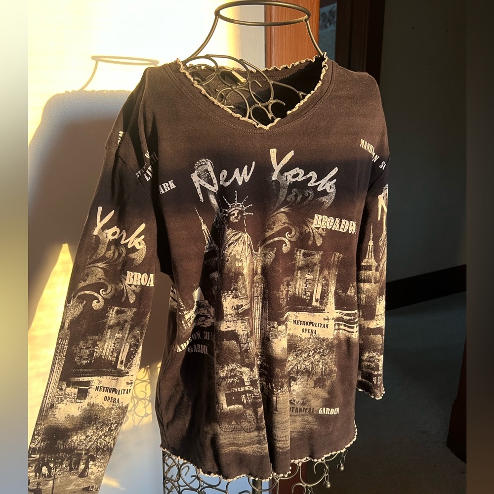 vintage euro new york graphic tee